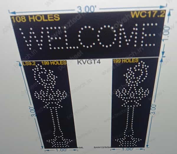 KVGT4 WELCOME GATE 506HOLES