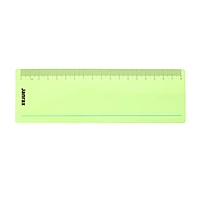 Pack of 8 Light Green 191x70mm Dyslexia Overlay Reading Rulers â€“ PET Material, Rounded Corners