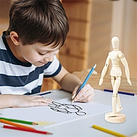 5.5"" Wooden Manikin