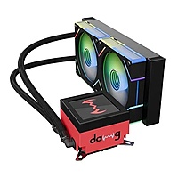 Dawg L240 AIO ARGB CPU Liquid Cooler – 240mm Radiator | Intel & AMD Support