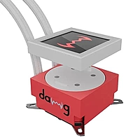 Dawg L240 AIO ARGB CPU Liquid Cooler – 240mm Radiator | White | Intel & AMD