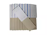 Pack of 10 95mm x 165mm White NCR Carbonless Triplicate Restaurant Service Pads (PAD200)