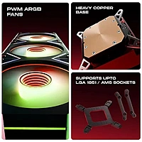 Dawg L360 AIO ARGB CPU Liquid Cooler – 360mm Radiator | Intel & AMD