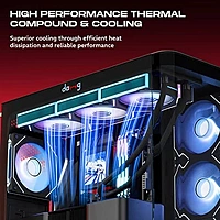 Dawg L360 AIO ARGB CPU Liquid Cooler – 360mm Radiator | Intel & AMD