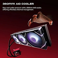 Dawg L360 AIO ARGB CPU Liquid Cooler – 360mm Radiator | Intel & AMD