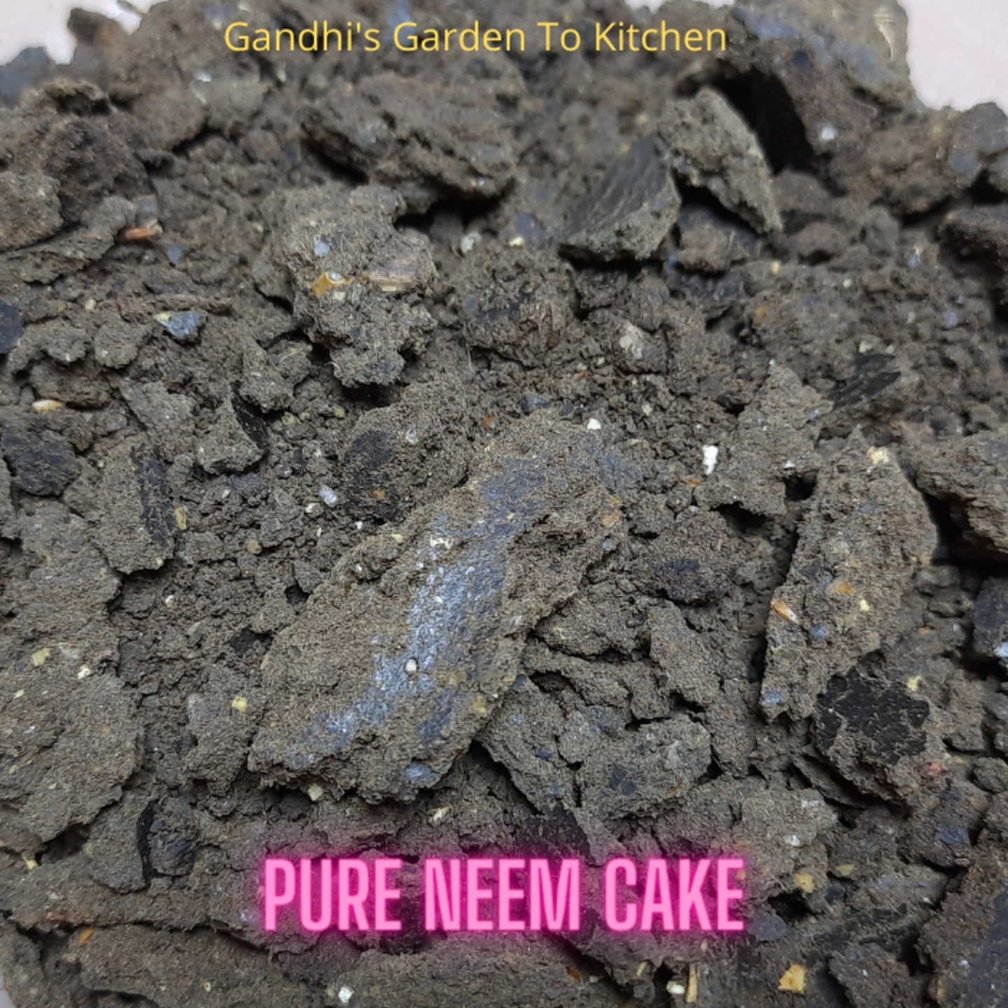 500gms Pure Neem De-oiled Cake Powder Organic Fertilizer Manure | Micro-nutrient For Plant Growth and roots health