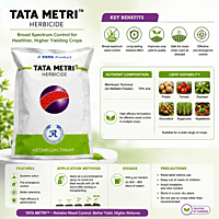 TATA METRI® Herbicide – Metribuzin 70% WP – 500 GM | Vetrivel Agro Services