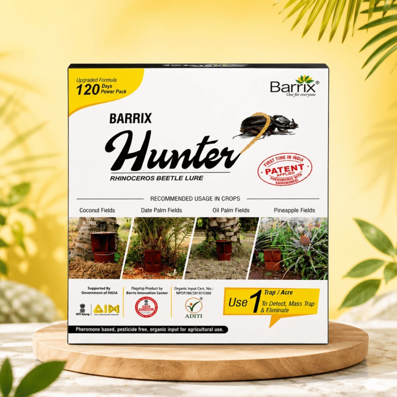 Barrix Hunter® Rhinoceros Beetle Trap & Lure | Vetrivel Agro Services