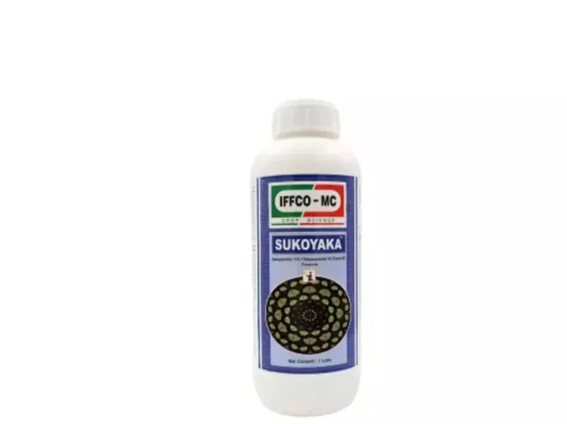 Sukoyaka Azoxystrobin 11%+Tebuconazole 18.3%SC-(Iffco)
