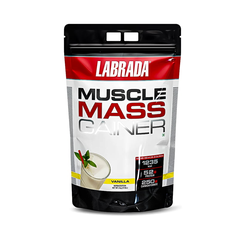 Labrada Muscle Mass Gainer Powder - Vanilla