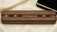 81 kt Gold Sacred Radiance Mangalsutra Bracelet