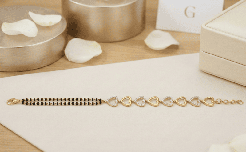 18 kt Gold Infinite Bond Mangalsutra Bracelet