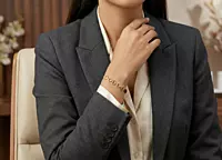 18 kt Gold Infinite Bond Mangalsutra Bracelet
