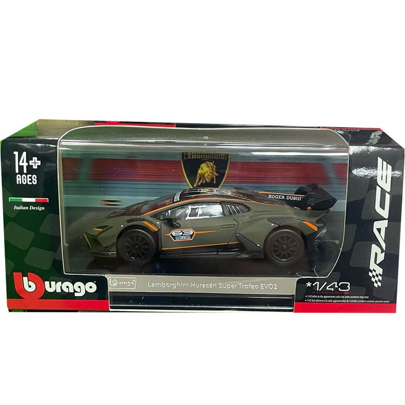 Lamborghini Huracan Super Trofeo EVO2 in Hard Case1:43 Bburago