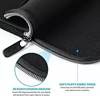 Champion 25.4cm (10-Inch) Laptop Sleeve Carry Case (Black) Champion 25.4cm (10-Inch) Laptop Sleeve Carry Case (Black)