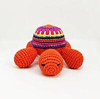 Crochet Turtle Rattle