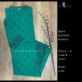 PURE COTTON KURTHI CUSCKRS18380