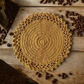 Crochet Single Colour Trivet