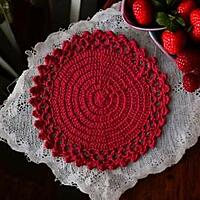 Crochet Single Colour Trivet
