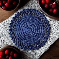 Crochet Single Colour Trivet