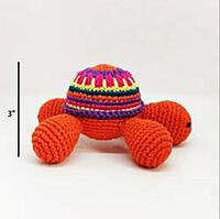 Crochet Turtle Rattle