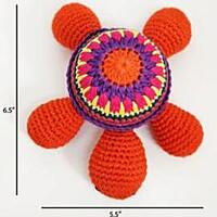 Crochet Turtle Rattle