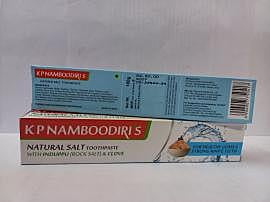 KP Namboodiris Toothpaste with INDUPPU(RockSalt)&Clove 100gm 3 Pack KP Namboodiris Toothpaste with INDUPPU(RockSalt)&Clove 100gm 3 Pack