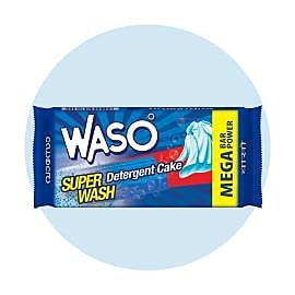 Waso | Super Wash Detergent Cake | 150G | 4Pack Waso | Super Wash Detergent Cake | 150G | 4Pack