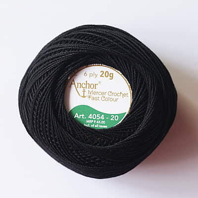 Anchor Mercer Crochet Black Anchor Mercer Crochet Black