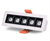 LED Laser blade light - 12W Olive White Body (CW)