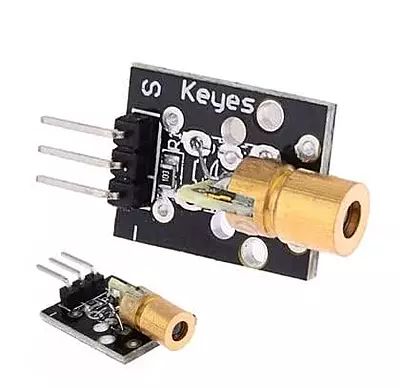 Laser module for Arduino, ESP32, and Raspberry Pi projects