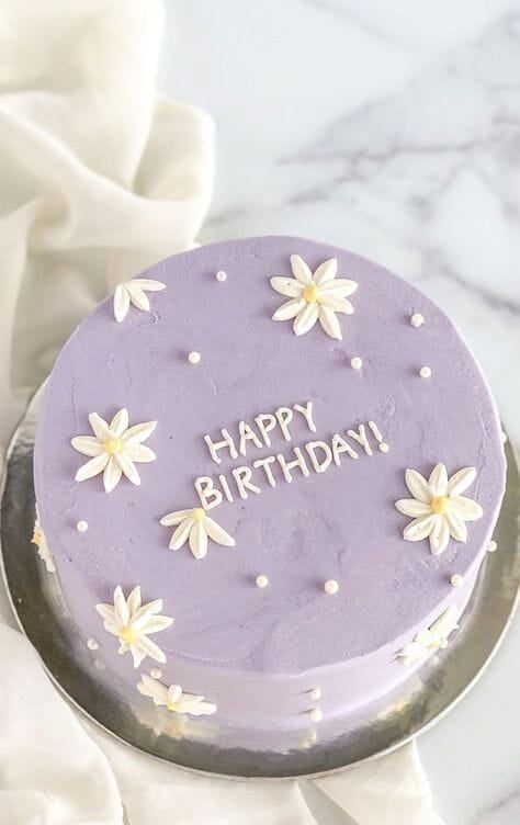 Lavender cake 1
