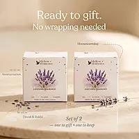 Lavender Scented Candle Set of 2