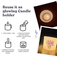 Lavender Scented Candle Set of 2