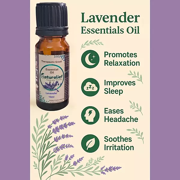 Natural Serenity in Every Drop – Lavender Essential Oil