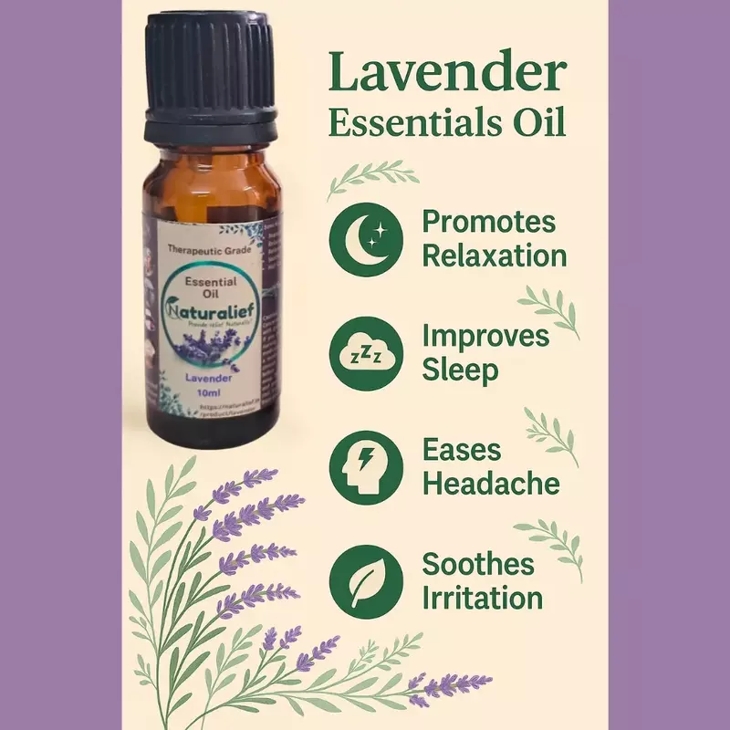 Natural Serenity in Every Drop – Lavender Essential Oil