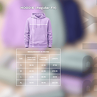 Unisex Lavender 1PLAIN Hoodie