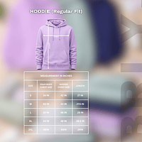 Unisex Lavender Relaxed Today Graphic Printed Hoodie