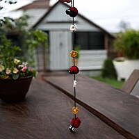 Crochet Ladybug Hanging