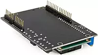 Back view of Arduino LCD display shield Back view of Arduino LCD display shield