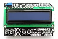 LCD display shield for Arduino 16x2 with buttons LCD display shield for Arduino 16x2 with buttons