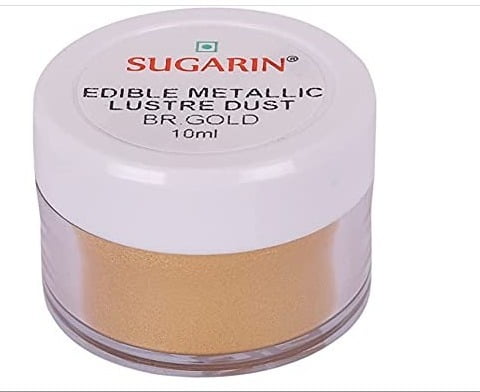 STN Edible Metallic Lustre Dust Brilliant Gold 50ml