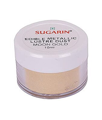 STN Sugarin Edible Metallic Luster Dust Moon Gold 10ml