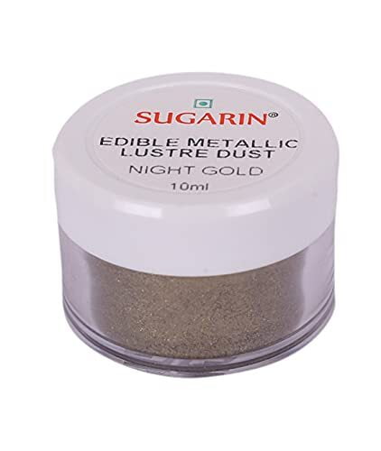 STN Sugarin Edible Metallic Luster Dust Night Gold 10ml