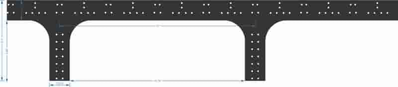 LEAD WIRE BELT 30 OUTPUT 1FEET GAP WITH 3-4 PIN FOR MAKING TORAN ONLY POLY SHEET