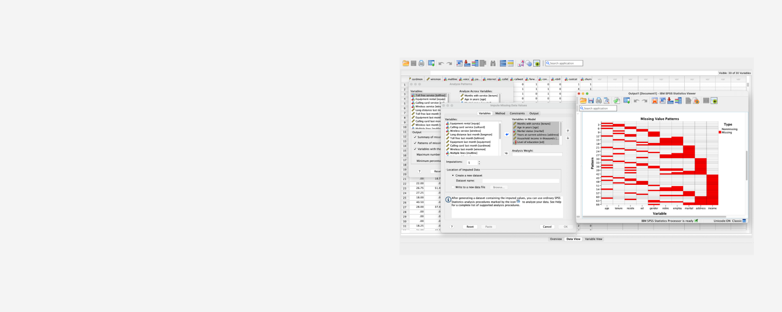 SPSS Missing Values (Module) (with 1 yr sub)