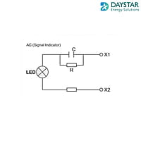 AMBER LED INDICATORS 22.5mm