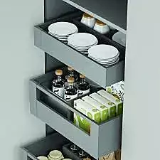 Blum Legrabox Pure Inner Tandem 500 mm for Aluminium Front Panel- 70 kg