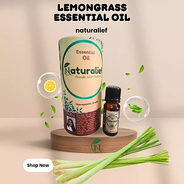 Lemongrass Essential Oil – Pure, Potent, and Uplifting