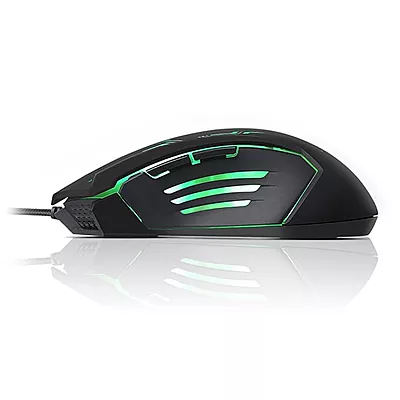 Lenovo Legion M200 RGB Gaming Wired USB Mouse, Ambidextrous, 6-Buttons, Upto 2400 DPI with 4 Levels DPI Switch, Multicolor-Colour RGB Backlight